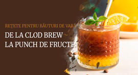 Rețete pentru băuturi de vară: de la clod brew la punch de fructe