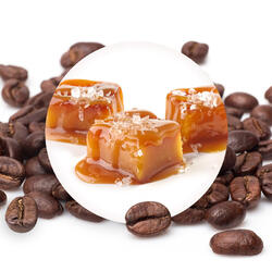 Caramel sărat - cafea boabe decofeinizată