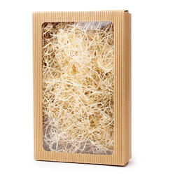 Cutie cadou cu capac transparent 290 x 180 x 60mm
