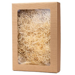 Cutie cadou cu capac transparent  370 x 240 x 70mm