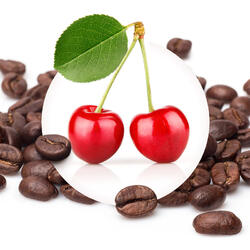 Cherry - cafea boabe decofeinizată