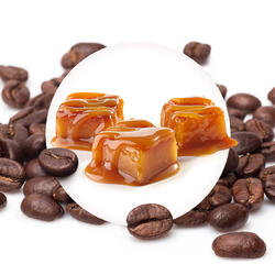 Caramel - cafea boabe decofeinizată