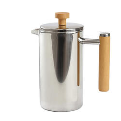 French Press Wood din inox - 700 ml